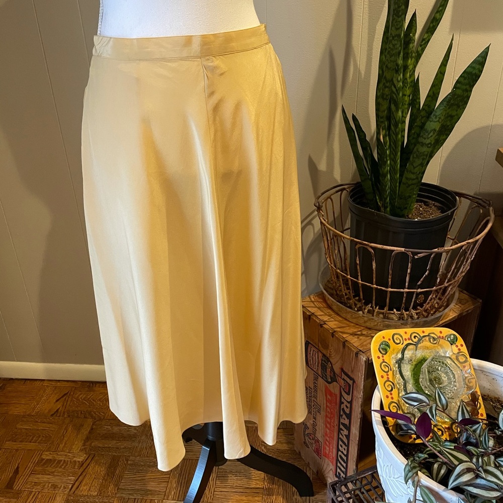 Vintage silk skirt
